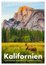 Kalifornien - Traumstrände, Weltstädte und unberührte Natur (Tischkalender 2026 DIN A5 hoch), CALVENDO Monatskalender