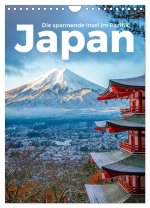 Japan - Die spannende Insel im Pazifik. (Wandkalender 2026 DIN A4 hoch), CALVENDO Monatskalender