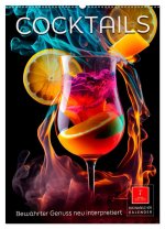 Cocktails - Bewährter Genuss neu interpretiert (Wandkalender 2026 DIN A2 hoch), CALVENDO Monatskalender
