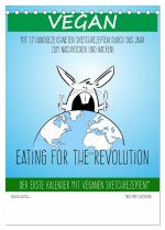 Vegankalender (Tischkalender 2026 DIN A5 hoch), CALVENDO Monatskalender