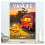 Vanlife Jahresplaner (hochwertiger Premium Wandkalender 2026 DIN A2 hoch), Kunstdruck in Hochglanz