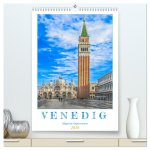 Venedig - Magische Impressionen (hochwertiger Premium Wandkalender 2026 DIN A2 hoch), Kunstdruck in Hochglanz