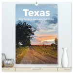 Texas - Eine Reise in den Lone Star State. (hochwertiger Premium Wandkalender 2026 DIN A2 hoch), Kunstdruck in Hochglanz