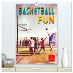 Basketball Fun (hochwertiger Premium Wandkalender 2026 DIN A2 hoch), Kunstdruck in Hochglanz
