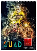 Quad spektakulär (Wandkalender 2026 DIN A2 hoch), CALVENDO Monatskalender