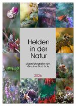 Helden in der Natur (Wandkalender 2026 DIN A2 hoch), CALVENDO Monatskalender