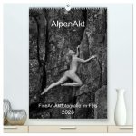 AlpenAkt 2026 (hochwertiger Premium Wandkalender 2026 DIN A2 hoch), Kunstdruck in Hochglanz