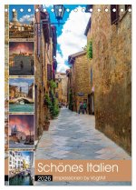 Schönes Italien. Impressionen by VogtArt (Tischkalender 2026 DIN A5 hoch), CALVENDO Monatskalender