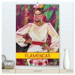 FLAMENCAS (hochwertiger Premium Wandkalender 2026 DIN A2 hoch), Kunstdruck in Hochglanz