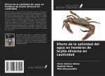 Efecto de la salinidad del agua en hembras de Scylla olivacea en cautividad