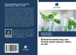 Klonalvermehrung von Uraria picta (Jacq.) Desv. ex DC