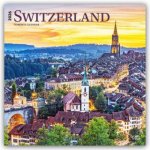 Switzerland - Schweiz 2026 - 16-Monatskalender