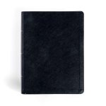 CSB Study Bible, Large Print, Digital Study Edition, Black Leathertouch