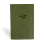 NASB Giant Print Reference Bible, Olive Leathertouch, Indexed
