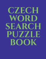 Czech Word Search Puzzle Book