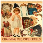 CHARMING OLD PAPER DOLLS (Wall Calendar 2026 12 × 12 Inch) CALVENDO 12 Month Wall Calendar