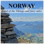 Norway Land of the Vikings and fairy tales (Wall Calendar 2026 12 × 12 Inch) CALVENDO 12 Month Wall Calendar