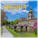 Dresden seasons of a city (Wall Calendar 2026 12 × 12 Inch) CALVENDO 12 Month Wall Calendar