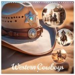 Western Cowboys (Wall Calendar 2026 12 × 12 Inch) CALVENDO 12 Month Wall Calendar