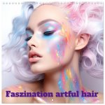 Fascination artful hair (Wall Calendar 2026 12 × 12 Inch) CALVENDO 12 Month Wall Calendar