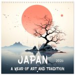 Japan: a Year of Art and Tradition (Wall Calendar 2026 12 × 12 Inch) CALVENDO 12 Month Wall Calendar