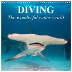 Diving - The wonderful water world (Wall Calendar 2026 12 × 12 Inch) CALVENDO 12 Month Wall Calendar