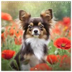 Chihuahuas - Companions for the Whole Year (Wall Calendar 2026 12 × 12 Inch) CALVENDO 12 Month Wall Calendar