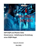 Handbuch zu SAP DQM & Master Data Governance - Anleitung zur Erstellung einer DQM-Regel