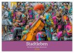 Stadtleben - Mit leicht schrulligen Bewohnern (Tischkalender 2026 DIN A5 quer), CALVENDO Monatskalender