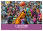 Stadtleben - Mit leicht schrulligen Bewohnern (Wandkalender 2026 DIN A2 quer), CALVENDO Monatskalender