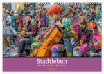 Stadtleben - Mit leicht schrulligen Bewohnern (Wandkalender 2026 DIN A3 quer), CALVENDO Monatskalender