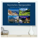 Bayerisches Alpenparadies (hochwertiger Premium Wandkalender 2026 DIN A2 quer), Kunstdruck in Hochglanz