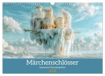 Märchenschlösser - Imposante Fantasiepaläste (Wandkalender 2026 DIN A3 quer), CALVENDO Monatskalender
