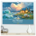 Am Wasser - Bei Sturm und Sonnenschein (hochwertiger Premium Wandkalender 2026 DIN A2 quer), Kunstdruck in Hochglanz