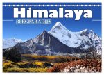 Himalaya - Bergparadies (Tischkalender 2026 DIN A5 quer), CALVENDO Monatskalender