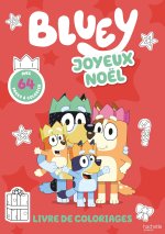 Bluey - Livre de coloriages - Joyeux Noël