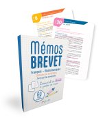 Mémos Brevet : 60 fiches de révision - Français - Mathématiques