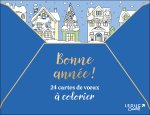 Bonne Année ! - 24 cartes de vœux à colorier