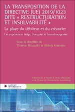 La transposition de la Directive (UE) 2019/1023 dite 