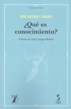 ¿Qué es conocimiento?