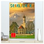 Segelfliegen - dem Himmel ganz nah (hochwertiger Premium Wandkalender 2026 DIN A2 hoch), Kunstdruck in Hochglanz