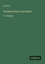 Psychiatrisches Centralblatt