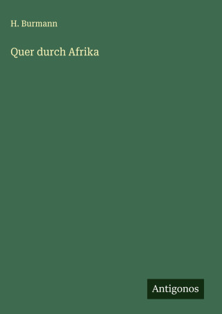 Quer durch Afrika