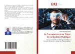 La Transparence au C?ur de la Gestion Publique
