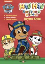Paw Patrol Hav Hav Kurtarma Görevi Boyama Kitabi