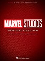 Marvel Piano Solo Collection - 22 Epic Themes from the Avengers, Iron Man, Doctor Strange, Guardians of the Galaxy, Captain America, Ant-Man, the Incr