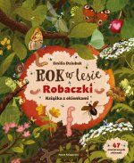 Robaczki. Rok w lesie. Książka z okienkami
