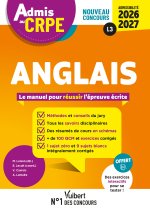 Admis au CRPE 2026-2027 - Epreuve écrite d’admissibilité L3 - Anglais