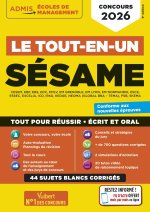 Le tout-en-un SÉSAME - 35 sujets blancs - Écrits et oraux - Tutos offerts