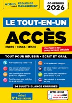 Le tout-en-un ACCES - 25 sujets blancs - Ecrits et oraux - Tutos offerts